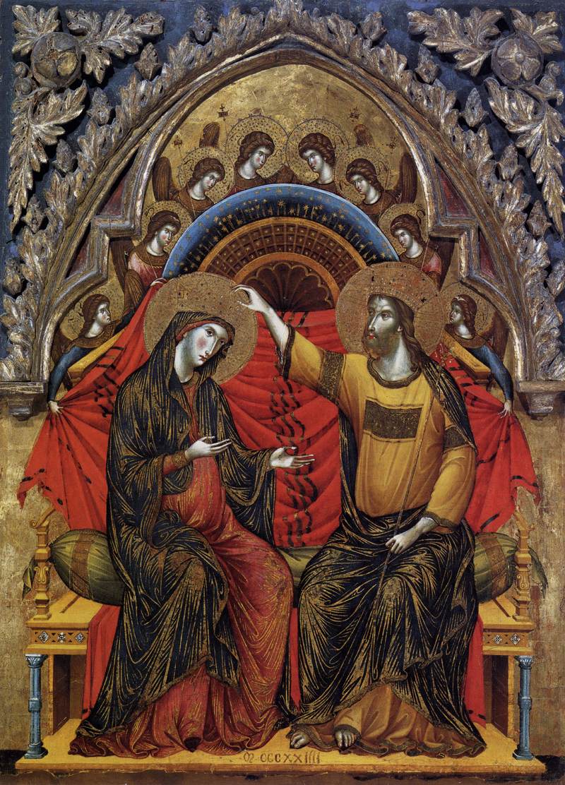 Coronación de María - Paolo Veneziano