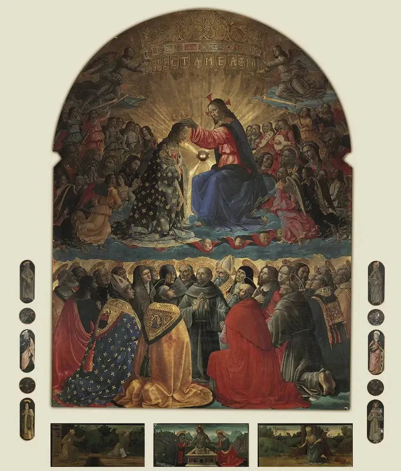 Coronación de Narni - Domenico Ghirlandaio