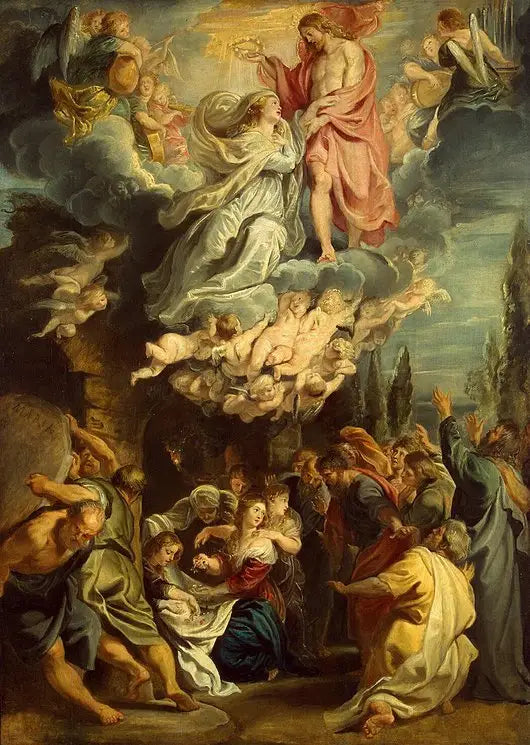 Coronación y Asunción de la Virgen - Peter Paul Rubens
