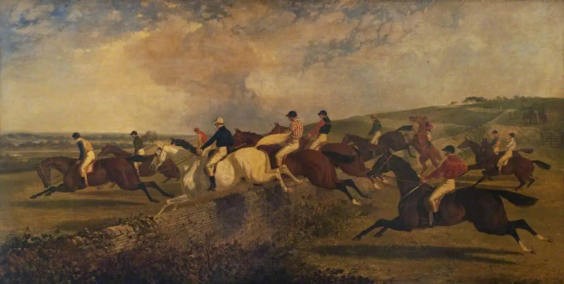 Carrera de obstáculos de Punchestown - John Frederick Herring, Sr.