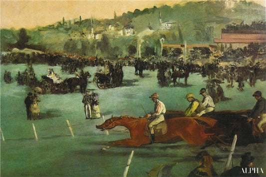 Courses de chevaux - Edouard Manet - Reproductions de tableaux et peintures haut de gamme