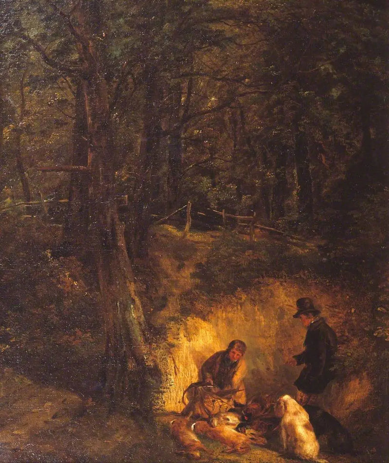 Cubierta (figuras y animales de Sir E. Landseer) - Edwin Henry Landseer