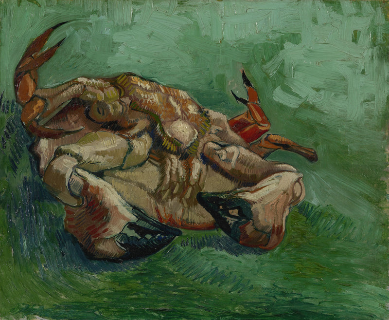 Cangrejo, tumbado de espaldas - Vincent van Gogh