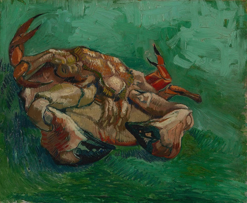 Cangrejo, tumbado de espaldas - Vincent van Gogh