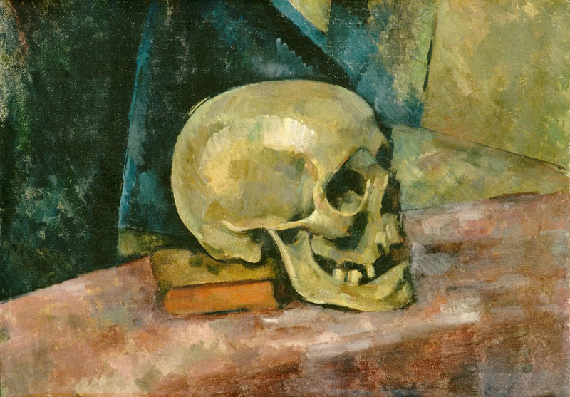 Cráneo - Paul Cézanne
