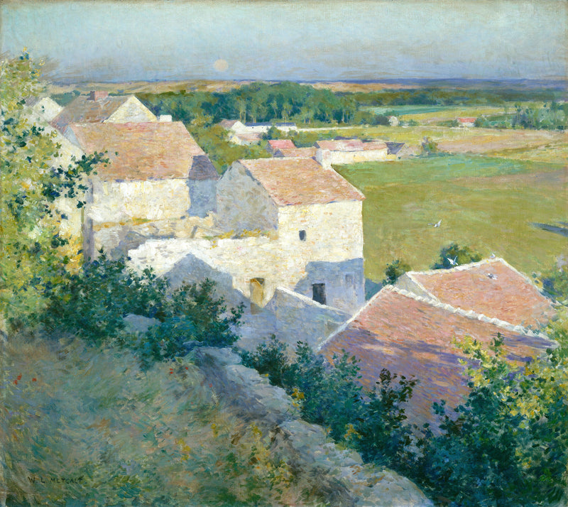 Crepúsculo de San Juan - Willard Metcalf