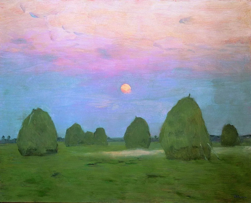 Crepúsculo. Almiares - Isaac Levitan