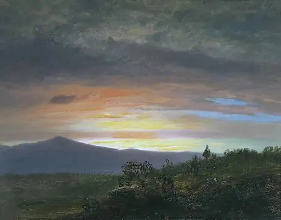 Crepúsculo, Monte Ktaadn - Frederic Edwin Church