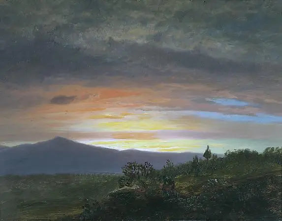Crepúsculo, Monte Ktaadn - Frederic Edwin Church