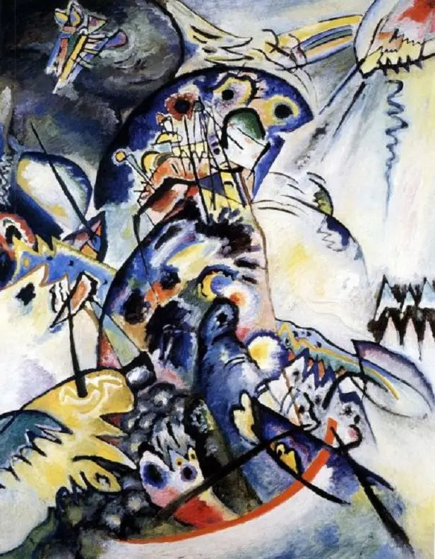 Cresta azul - Vassily Kandinsky