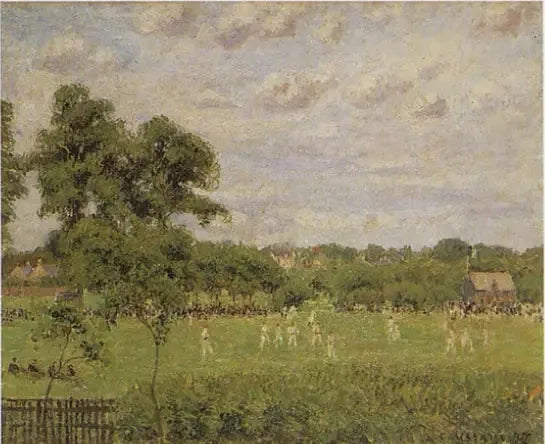 Cricket en Bedford Park, Londres - Camille Pissarro
