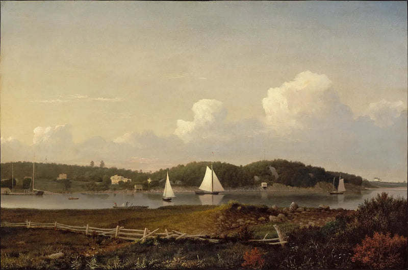 Crique de agua dulce desde Dolliver's Neck, Gloucester - Fitz Henry Lane
