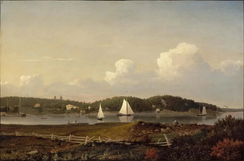 Crique de agua dulce desde Dolliver's Neck, Gloucester - Fitz Henry Lane