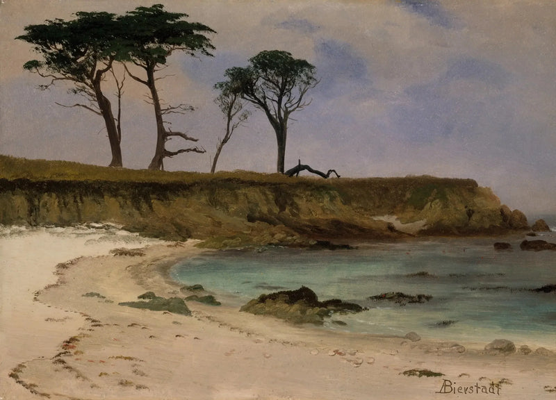 Crique del mar - Albert Bierstadt
