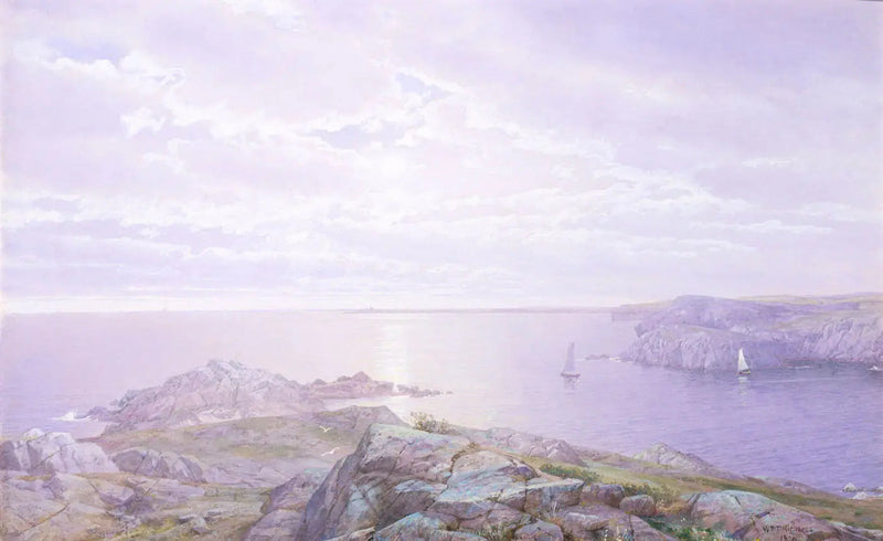 Crique rocoso - William Trost Richards