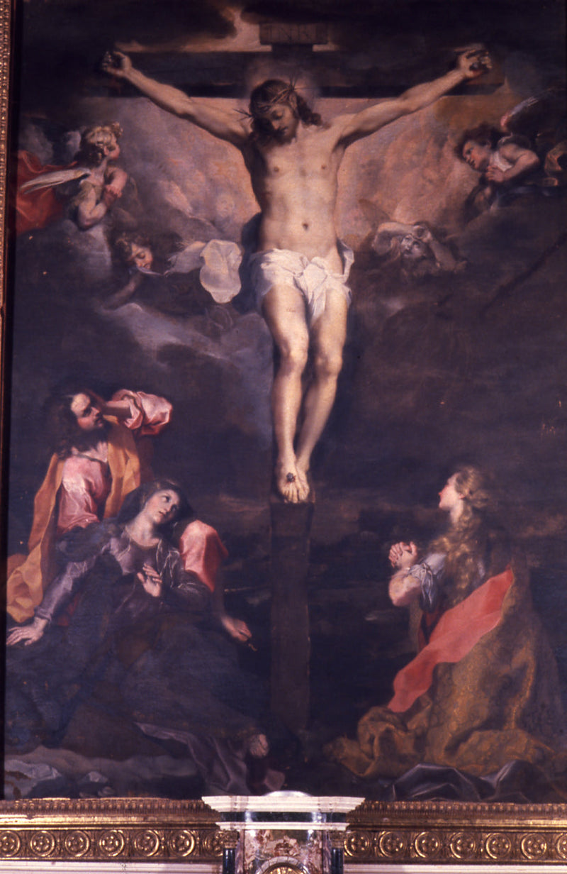 Crucifijo con la Virgen, San Juan y Magdalena - Federico Barroci
