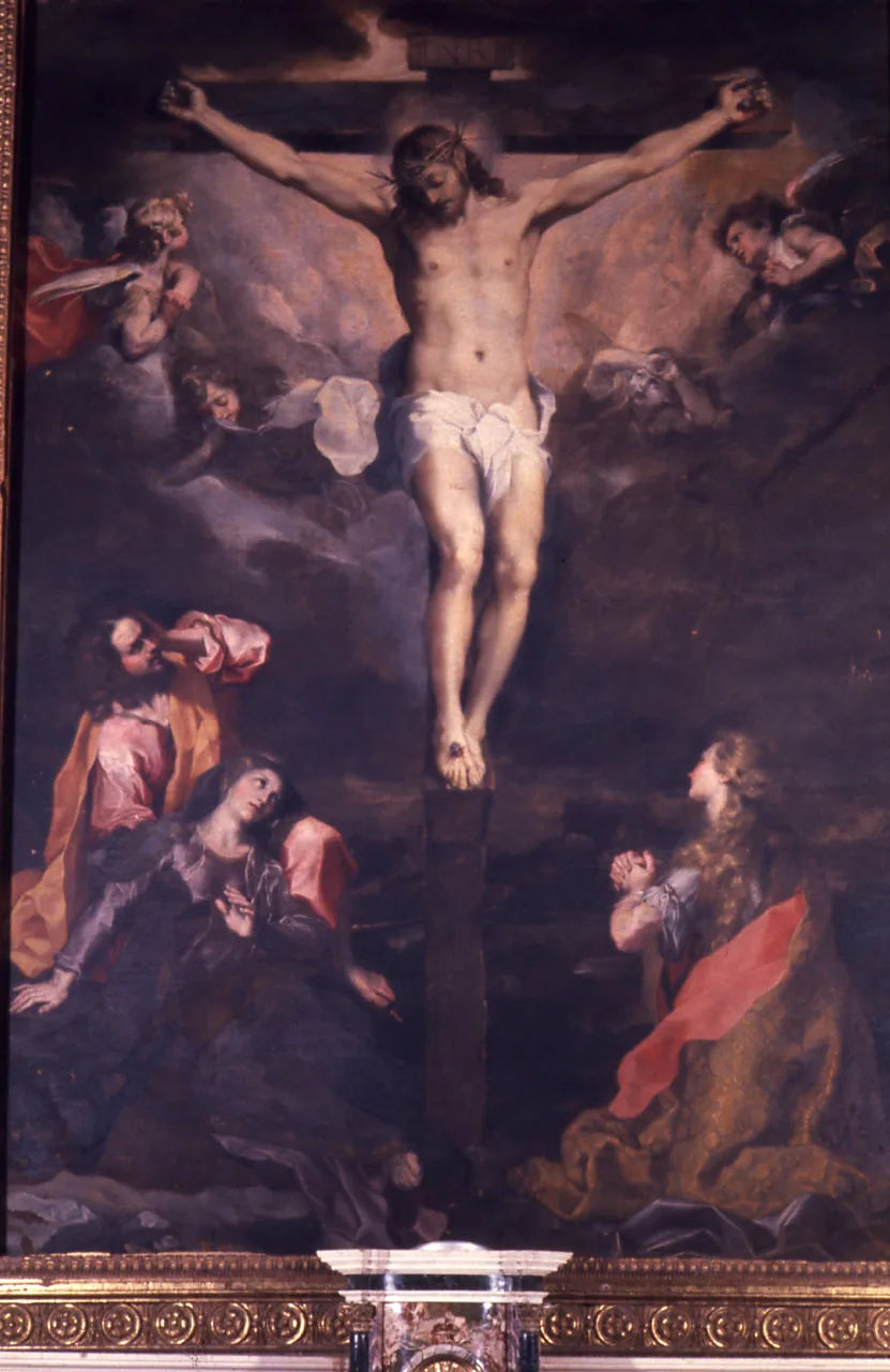 Crucifijo con la Virgen, San Juan y Magdalena - Federico Barroci