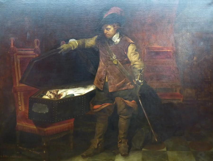 Cromwell y Carlos I - Paul Delaroche