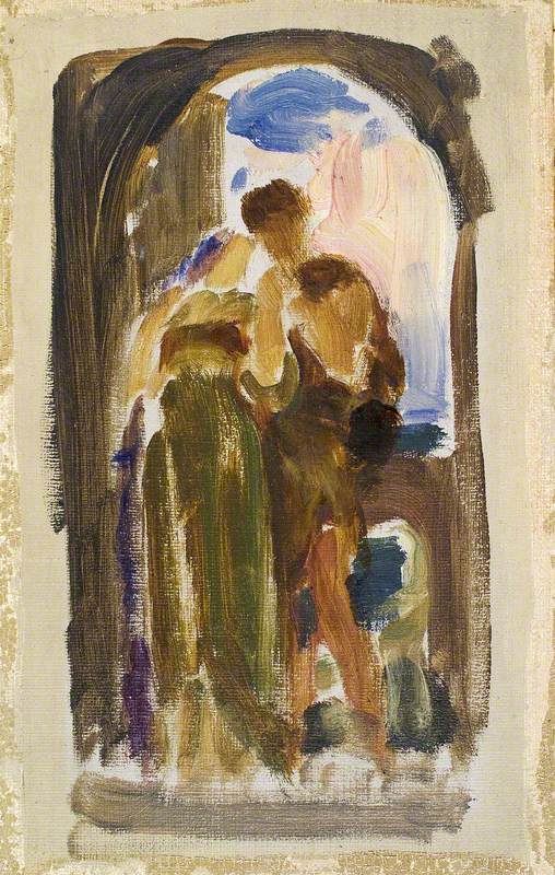 Croquis en couleur pour « Mariée » - Frederic Leighton - Alpha Reproduction