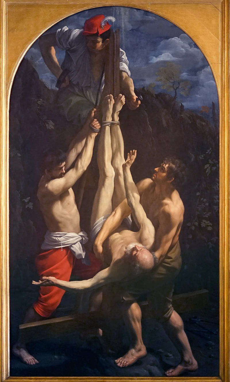 Crucificación de san Pedro - Guido Reni