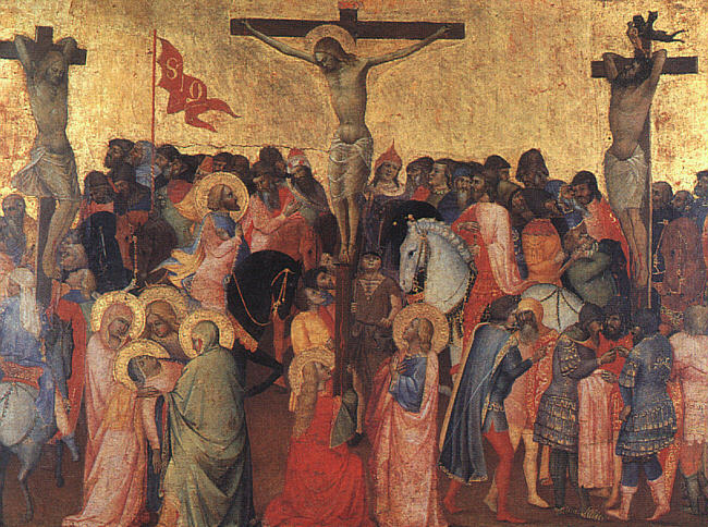 Crucifixión - Agnolo Gaddi