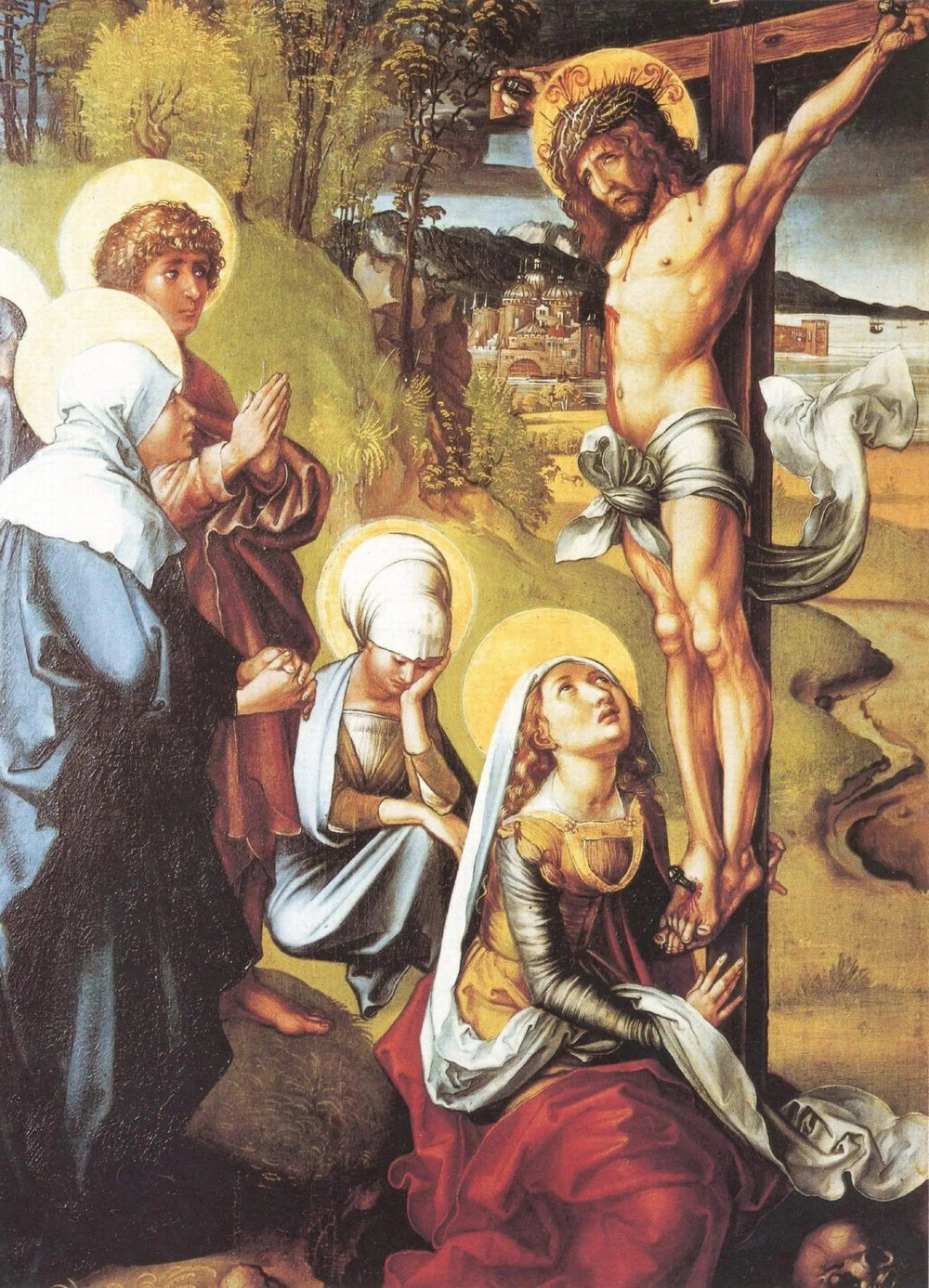 Crucifixion - Albrecht Dürer image 1 copie de tableau peinte à la main