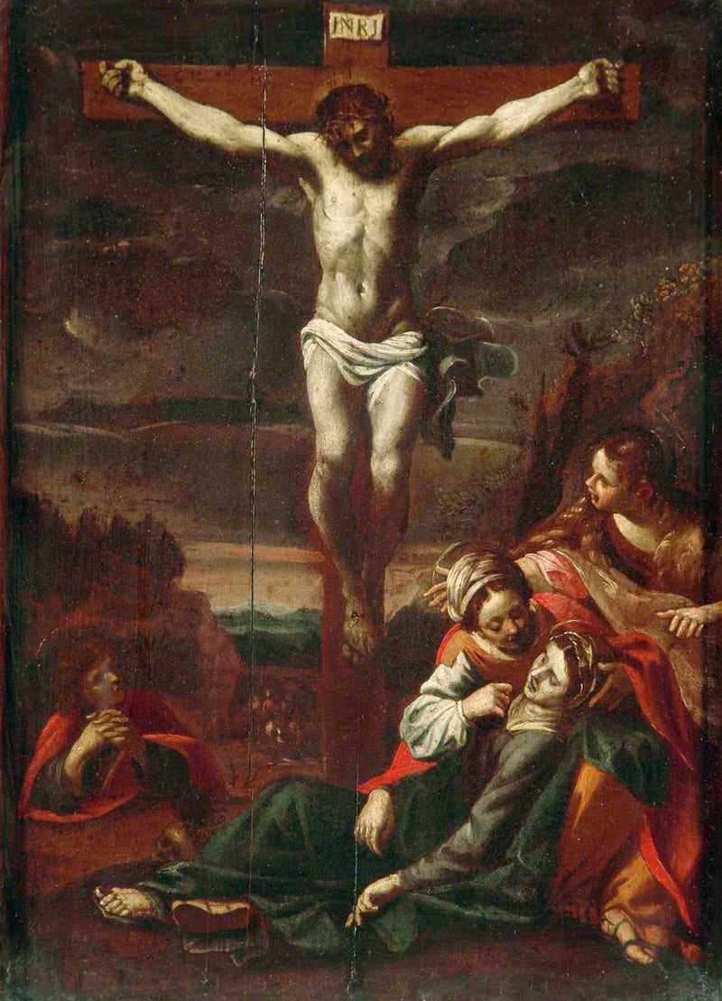 Crucifixión - Annibale Carracci
