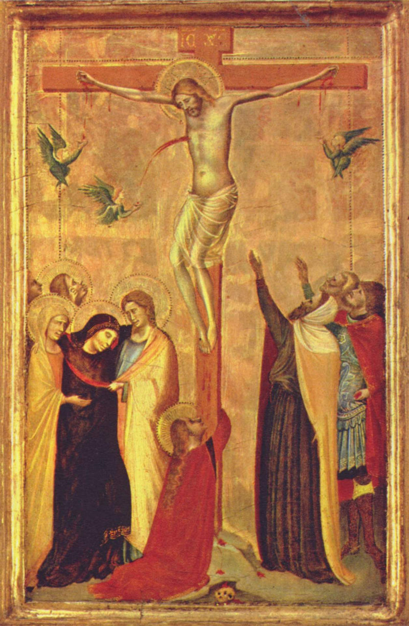 Crucifixión - Bernardo Daddi