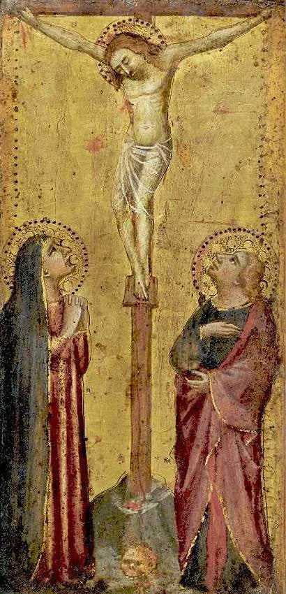 Crucifixión - Bicci di Lorenzo