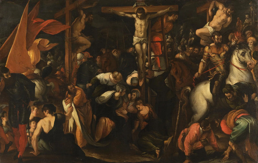 Crucifixión (copia) - Jacopo Tintoretto