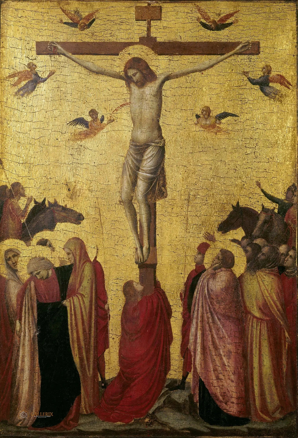 Crucifixion de Strasbourg - Giotto image 1 copie peinte à la main à l’huile