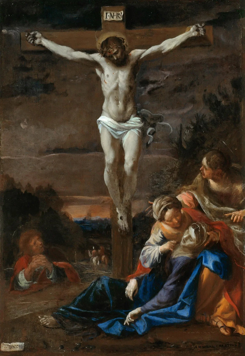 Crucifixión de Cristo - Annibale Carracci
