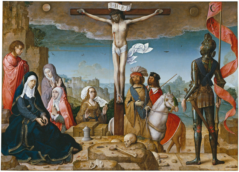 Crucifixión de Cristo - Juan de Flandes