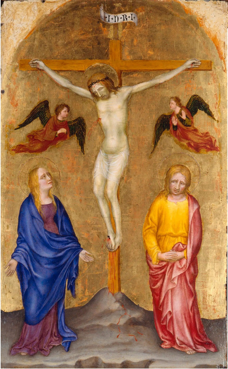 Crucifixión - Gentile da Fabriano