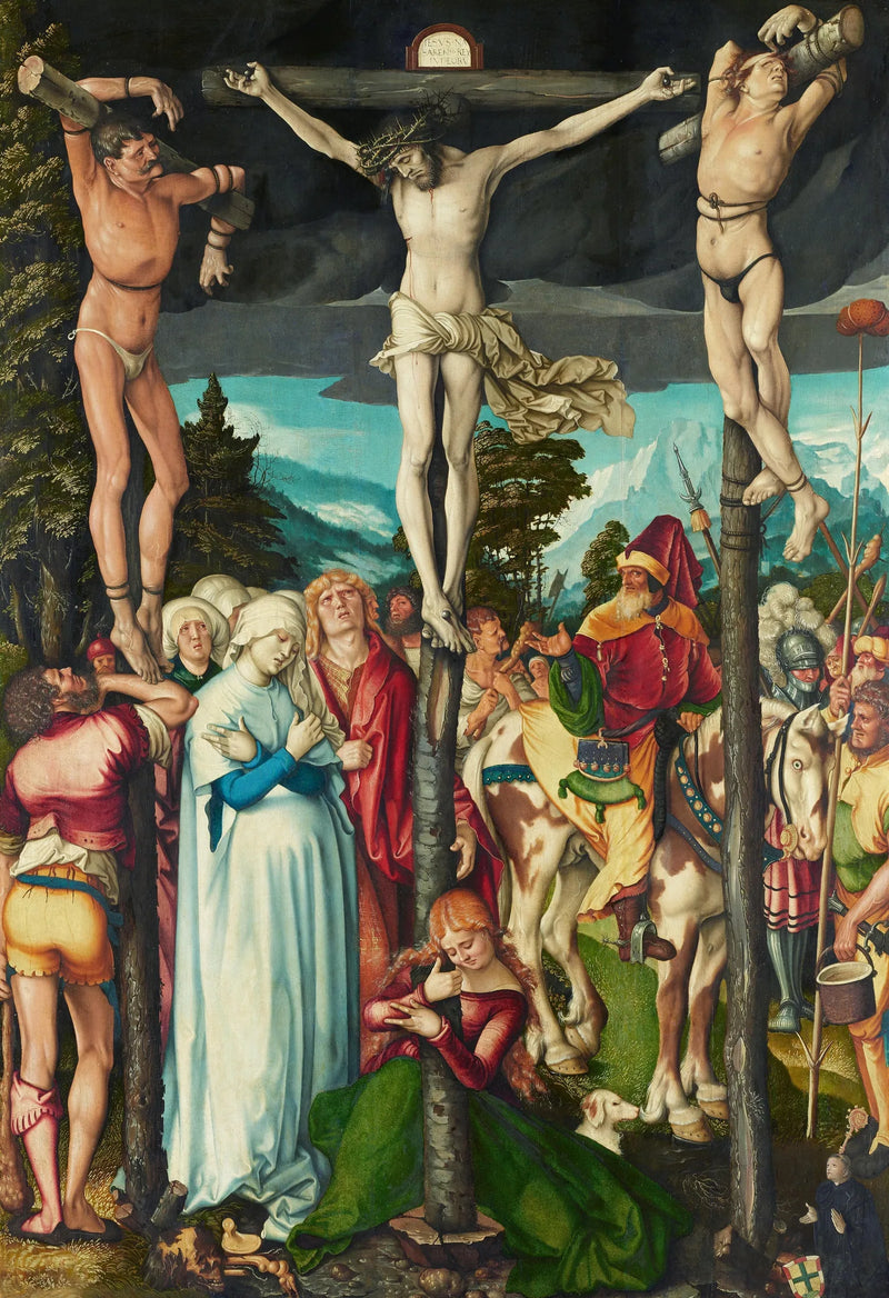 Crucifixión - Hans Baldung Grien