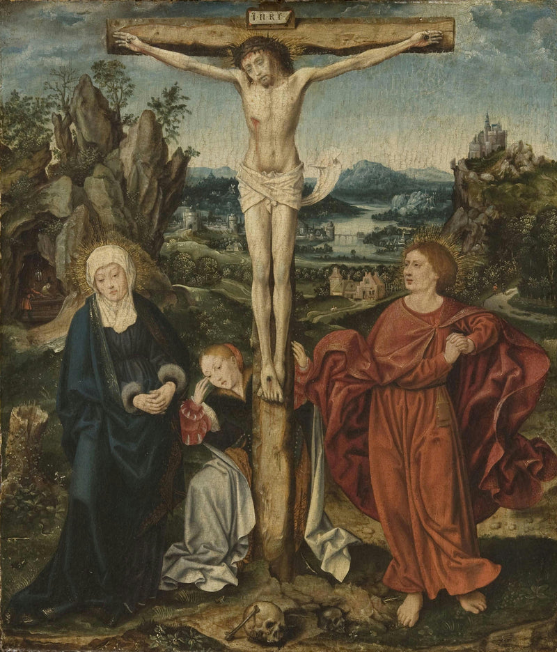 Crucifixión - Joos van Cleve