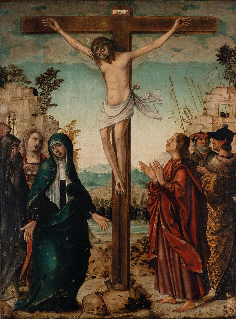 Crucifixión - Juan de Flandes