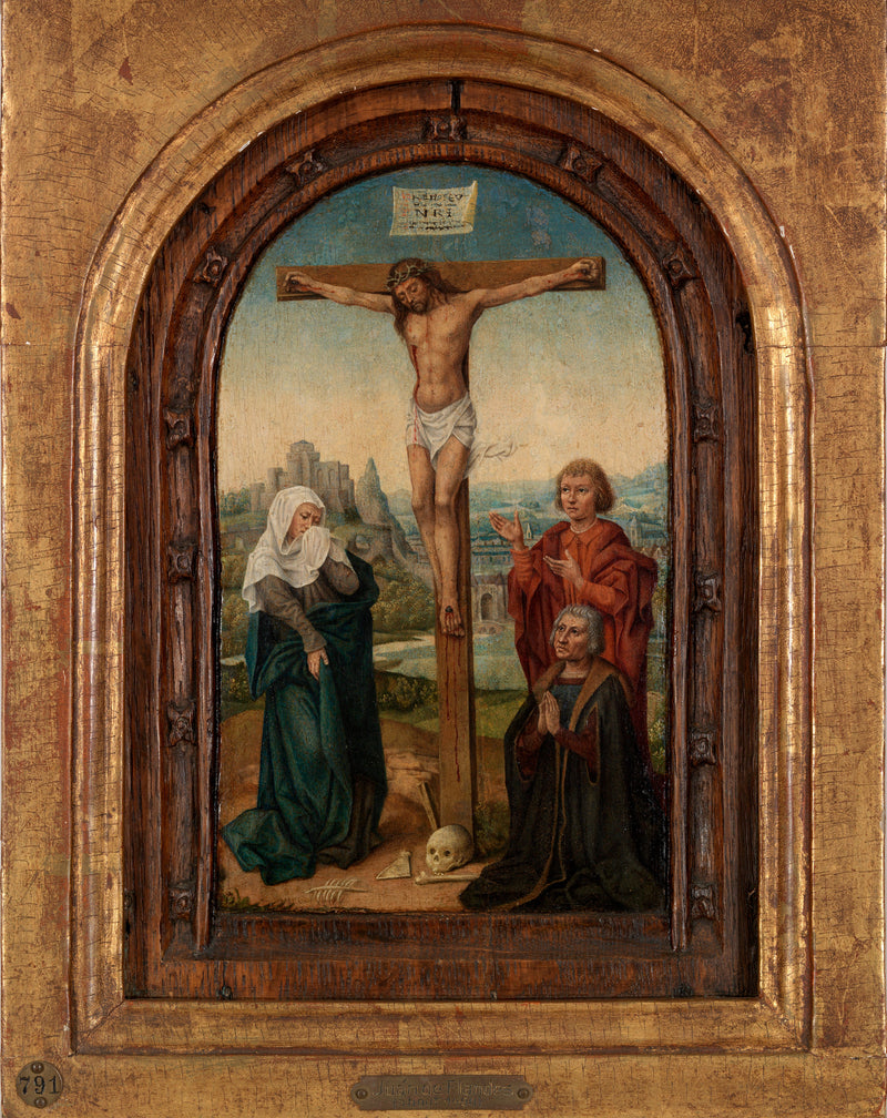 Crucifixión - Juan de Flandes
