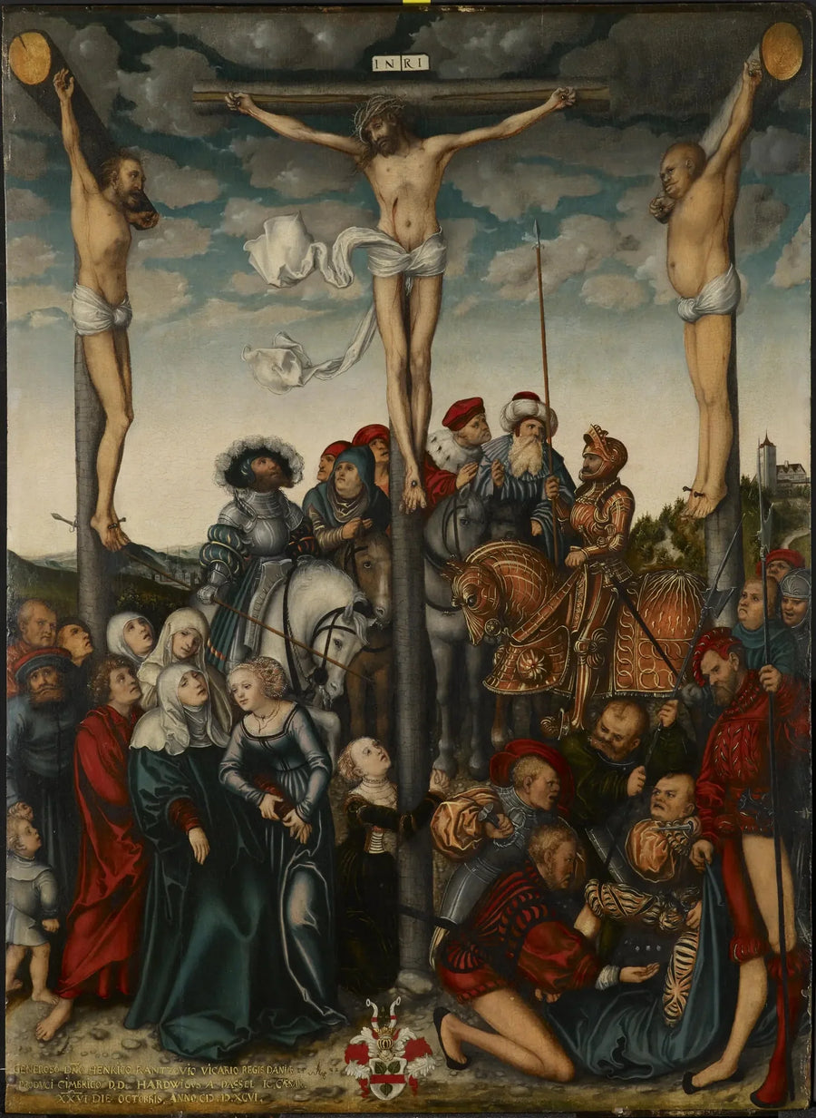 Crucifixión - Lucas Cranach el Viejo