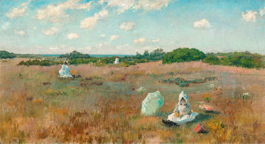 Cosecha de flores de otoño - William Merritt Chase