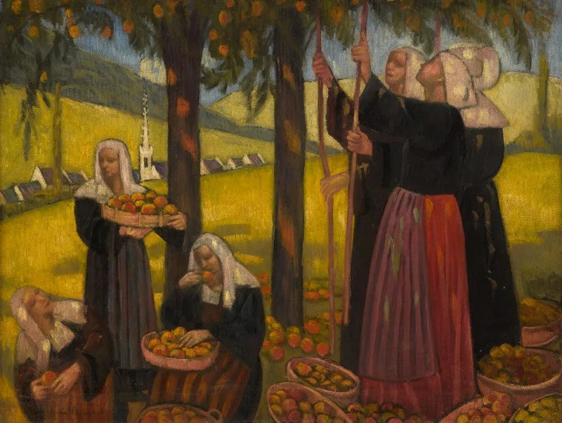 recolectores de manzanas galos - Émile Bernard