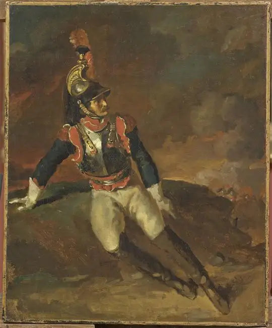 Cuirassier herido - Théodore Géricault
