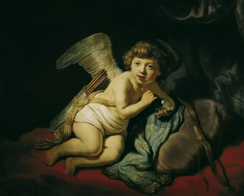 Cupido con la burbuja de jabón - Rembrandt