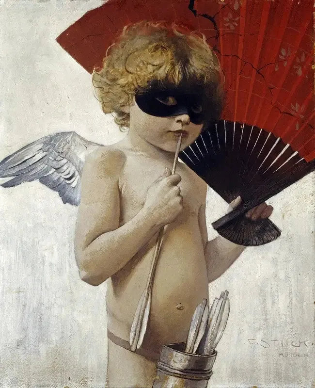 Cupido en el Baile de Máscaras - Franz Von Stuck