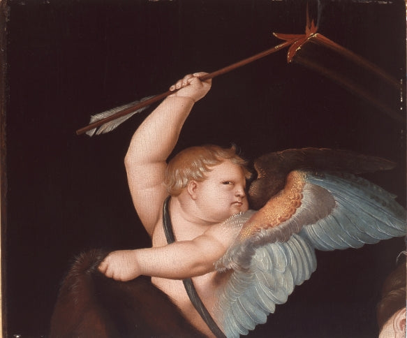 Cupido con la flecha en llamas - Hans Baldung Grien