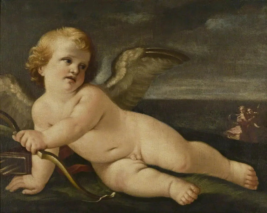 Cupido con su arco - Guido Reni