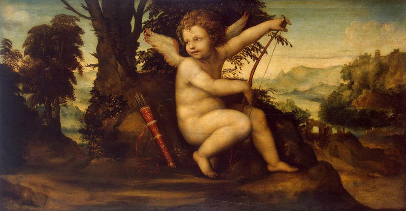 Cupido en el paisaje - Il Sodoma (Giovanni Antonio Bazzi)