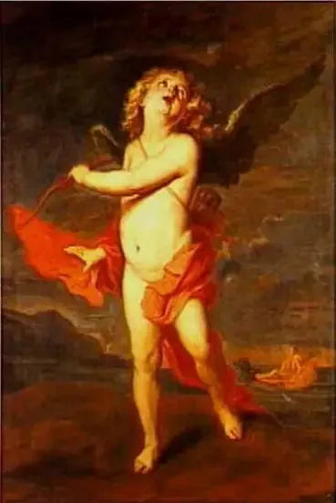 Cupido y Neptuno - Antoine van Dyck