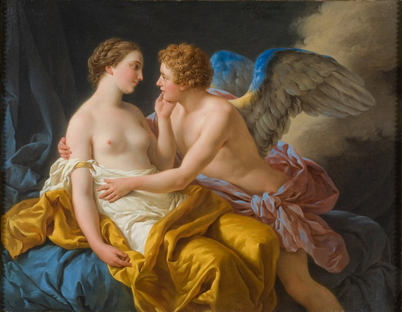 Cupido y Psique - Louis Jean François Lagrenée
