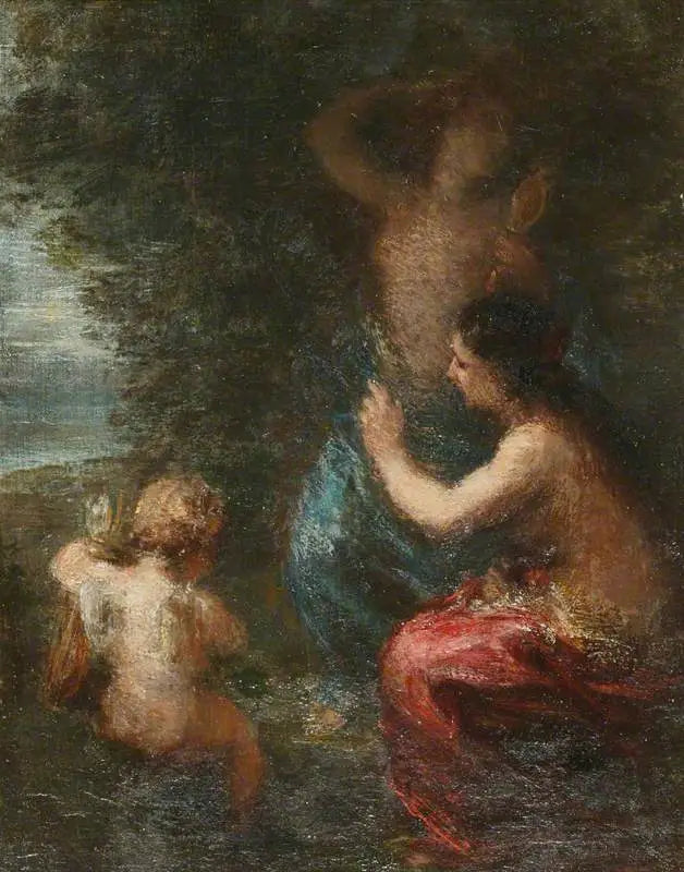 Cupido y Venus - Henri Fantin-Latour